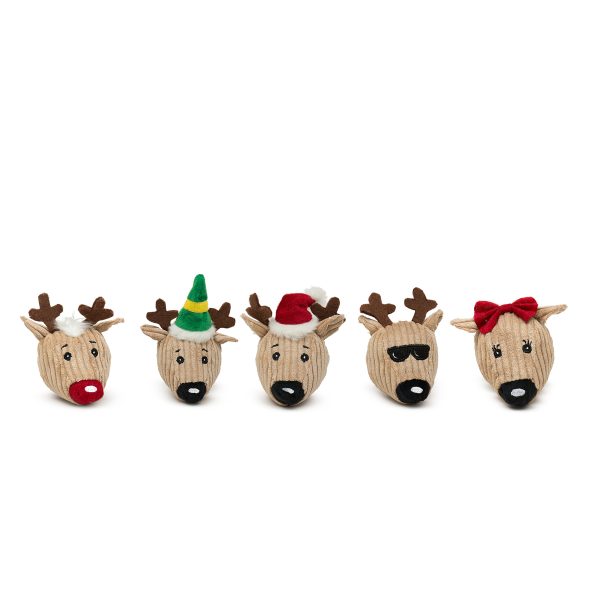 SANTA'S REINDEER WEE BALLS 5PK
