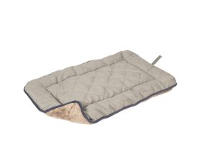 CHENILLE CUSHION XS GREY/BLUE 15X20