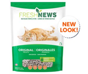 850357002253 FRESH NEWS CAT LITTER PELLETS