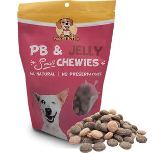 POOCHIE BTTR TRT PB&J 8OZ