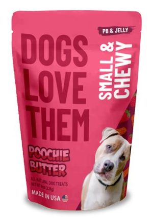 POOCHIE BTTR TRT PB&J 8OZ