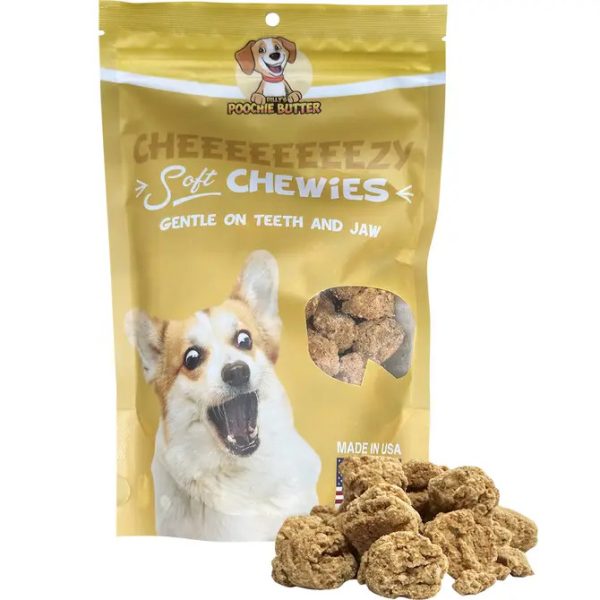 POOCHIE BTTR TRT CHEEZY CHEW 8OZY