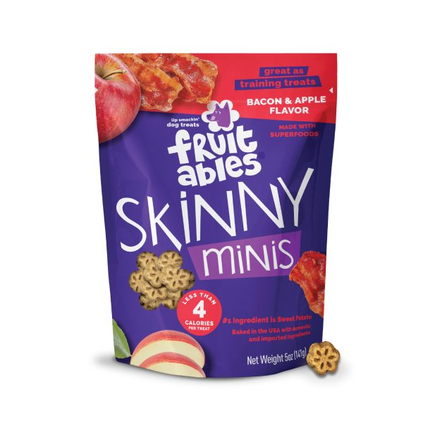 FRUITABLES SKINNY MINIS APPLE/BACON 5OZ