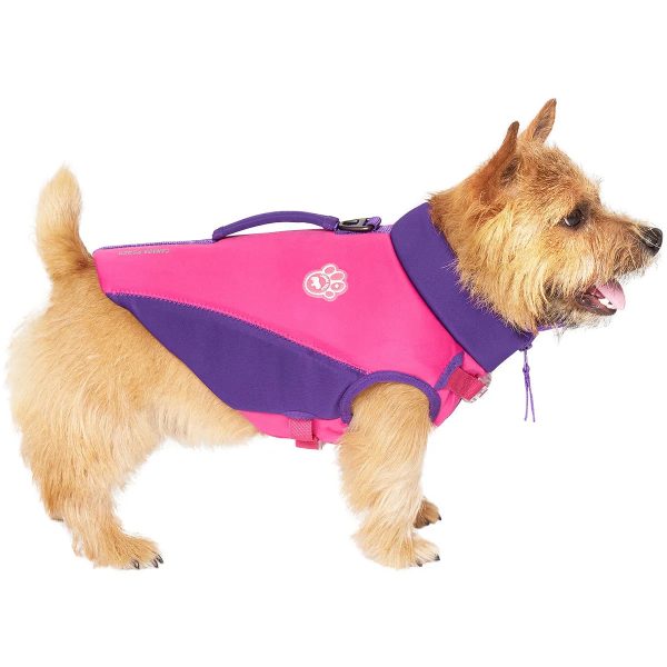 628284112624 HIGH TIDE LIFE JACKET PINK/PURPLE