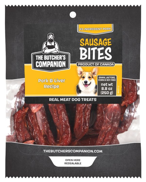 THE BUTCHERS COMPANION PORK/LIVER SAUAGE BITES 6.17OZ
