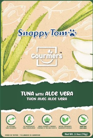 SNPTOM GOURMERS TUNA/ALOE 12/2
