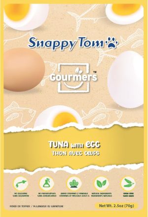 SNPTOM GOURMERS TUNA/EGG 12/2.
