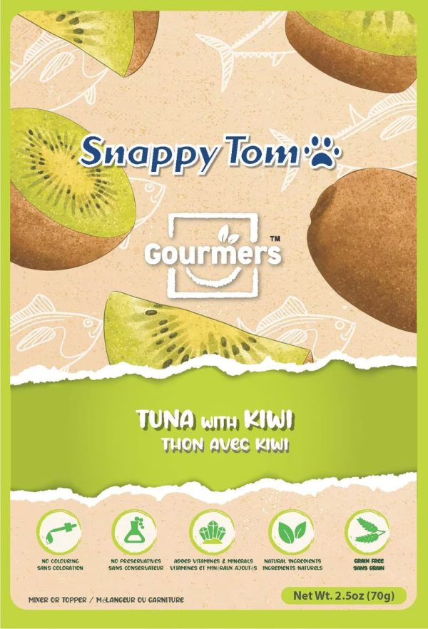 SNPTOM GOURMERS TUNA/KIWI 12/2