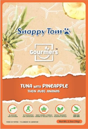 SNPTOM GOURMERS TUNA/PINEAPPLE