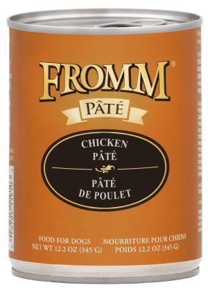 072705119028 FROMM GF CHICKEN PATE 12.2OZ DOG CANS