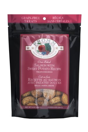 072705121304 4-STAR TREATS SALMON & SWEET POTATO 6/8OZ