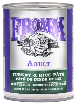 072705130061 FROMM CLASSIC ADULT TURKEY/RICE 12/12.5
