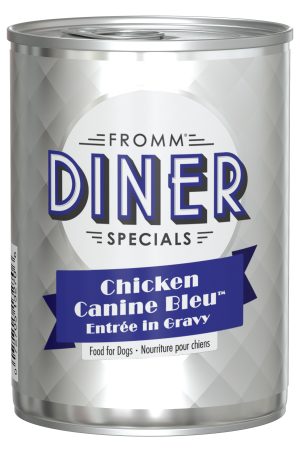 072705132706 FROMM DINER SPECIALS CHICKEN CANINE BLEU ENTREE IN GRAVY 12.5OZ