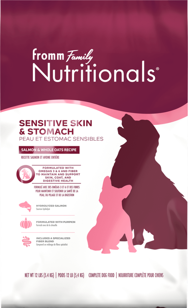 072705150144 FR SENSITIVE SKIN AND STOMACH SALMON & WHOLE OATS