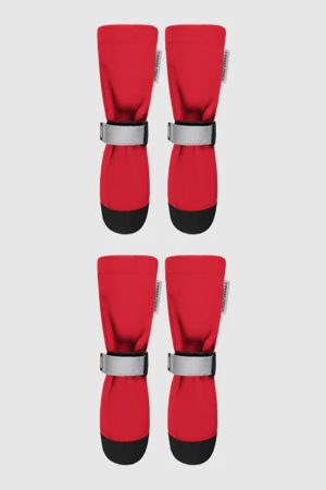 628284101796 SOFT SHIELD BOOTS RED REDFLECTIVE