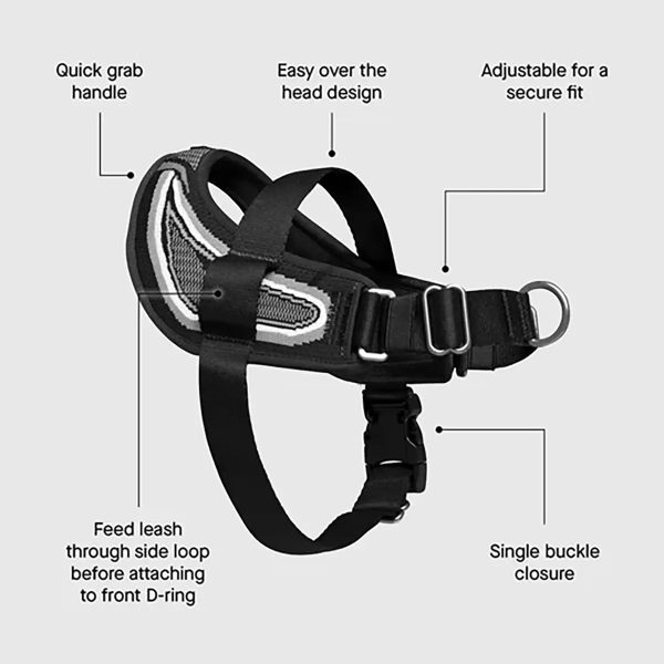 628284131823 RE-DIRECT HARNESS BLACK/GREY