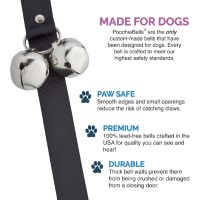 689076964817 POOCHIEBELLS SOLID BLK DS