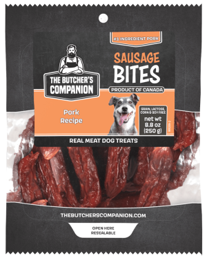 698189002092 THE BUTCHERS COMPANION PORK SAUSAGE BITES 6.17OZ