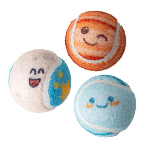 DEEP SPACE TENNIS BALLS 3PK