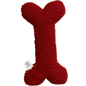 813168066357 JOLLY RED HUGGLEFLEECE 12" BONE