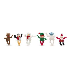 813168068009 SANTA WORKSHOP WEE HUGGLES 6PK