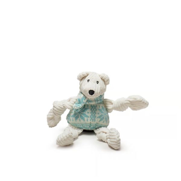 TUNDRA POLAR BEAR KNOTTIE LG
