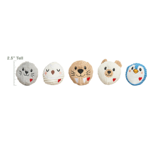 WINTER FRIENDS WEEHUGGLE BALLS 5PK