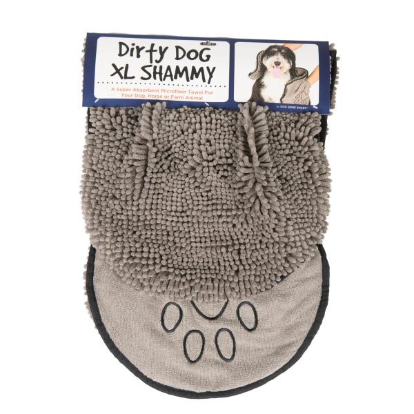 DGS SHAMMY XL GREY 16X38
