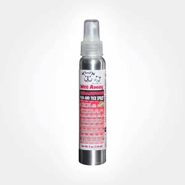 WEE AWAY FLEA&TICK 4OZ CEDARW