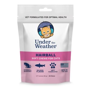 850057580068 UTW CAT HAIRBALL SUP CHEWS 60C