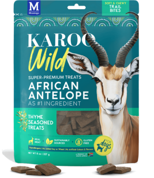 850059621042 KAROO AFRICAN ANTELOPE THYME SEASONED BITES 8OZ