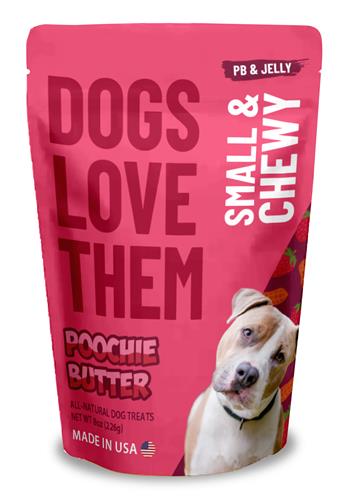 POOCHIE BTTR TRT PB&J 8OZ