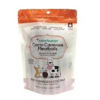 COCO-CARNIVORE MEATBALLS BEEF ORANGE COCONUT