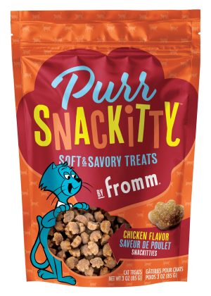 PURRSNACKITTY SOFT AND SAVORY CHICKEN TREATS 6/3OZ