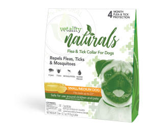 VETAL NATUR DOG F&T COLLAR SML