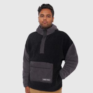 PARENT HOODIE BLK/GRY M