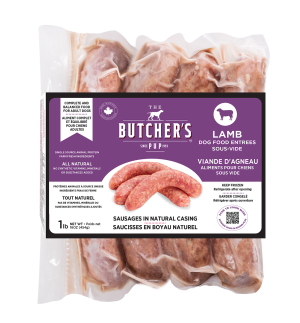 BUTCHER'S PUP LAMB SAUSAGE 6/1LB