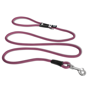 CURLI STRETCH LEASH RUBY