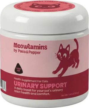 MEOWTAMINS URINARY CAT SUPPLEMENTS 60CT CHEWS