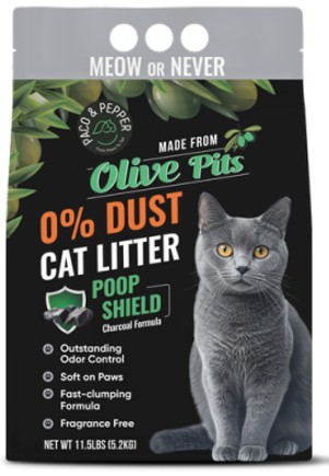 PACO & PEPPER LITTER/CHARCOAL 11.5LB