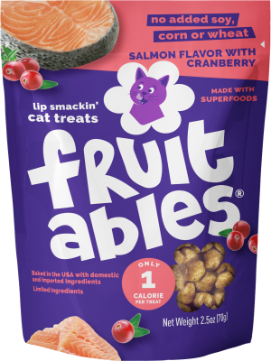 FRUITABLES CAT SALMON/CRANBERRY 2.5OZ