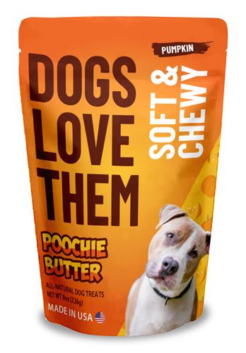 POOCHIE BTTR TRT PUMPKIN 8OZ