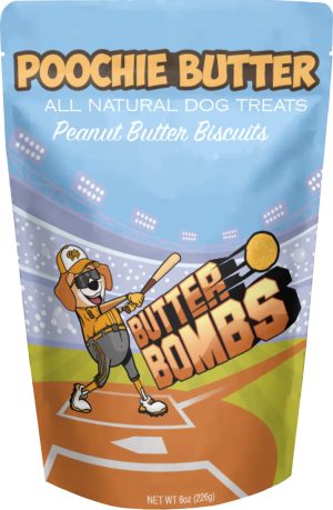 POOCHIE BUTTER BOMB CRUNCHY TREATS