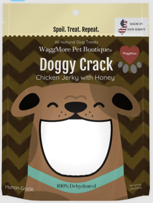 020446122582 DOGGY CRACK CHICKEN/HONEY 8OZ