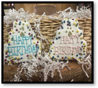 WAGGMORE BIRTHDAY CAKE COOKIES 6PK