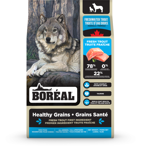 068856008687 BOREAL HEALTHY GRAINS TROUT