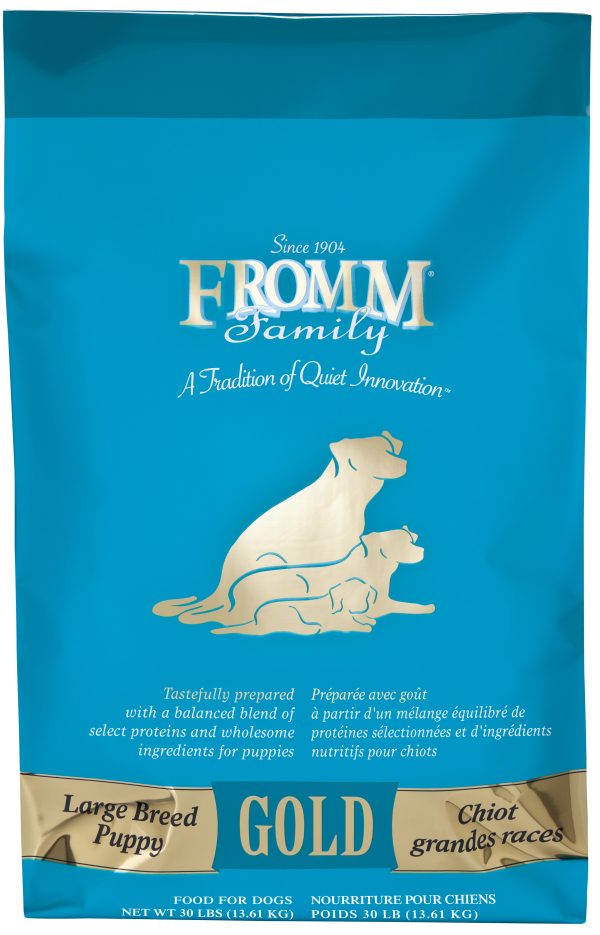 072705105519 FROMM LARGE BREED PUPPY GOLD