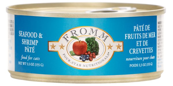 072705112326 FROMM CAT SEAFOOD/SHIRMP PATE 5.5OZ