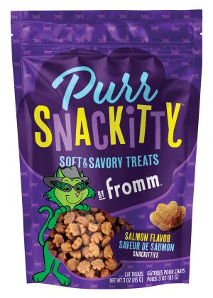 PURRSNACKITTY SALMON TREATS 6/3OZ