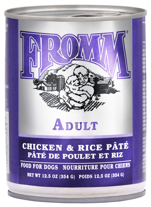 FROMM CLASSIC ADULT CHICKEN/RICE 12/12.5